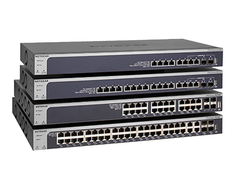 NETGEAR ProSAFE Smart Managed Switches